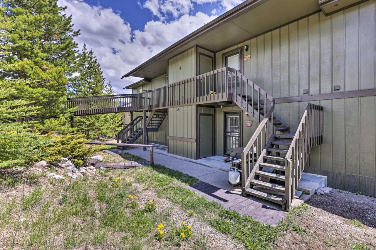 Grand Lake Condo With Mountain Views Walk To Lake! Exteriör bild